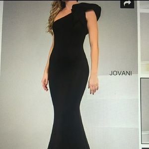 Jovani Black Dress Size 10